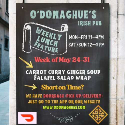 Green & White Chalk Lunch Specials Blackboard Instagram Story Post